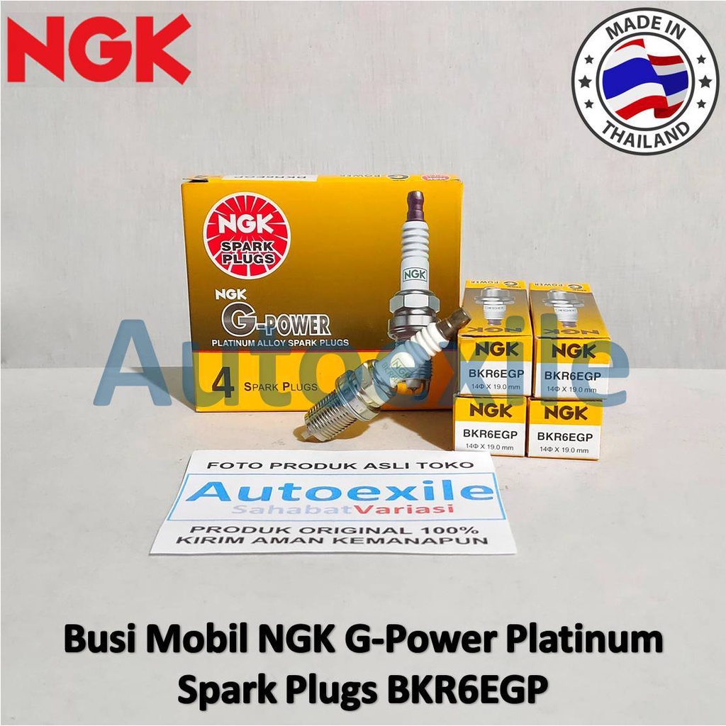 Busi Mobil Asli NGK G-Power Platinum BKR6EGP Ori Original Spark Plugs GPower G Power Chevrolet Trax 