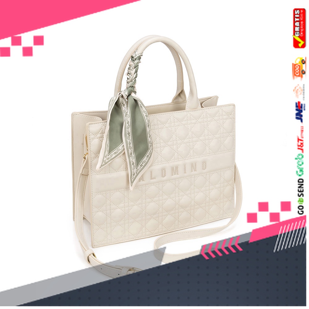 TAS WANITA DESAIN BARU ELEGAN MURAH BANGET /Palomino Katya Handbag - Ivory