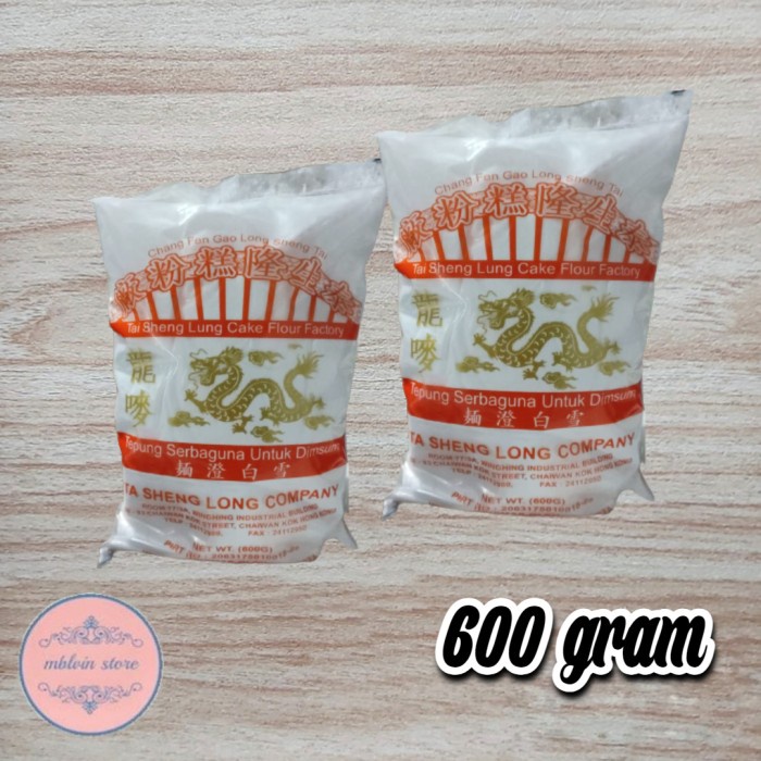 

Tai Sheng Lung Flour Tepung Pati Serbaguna Cap Naga 600Grm