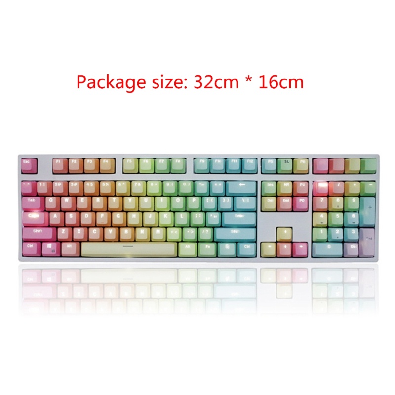 Btsg Kunci Tulisan Transparan Double Shot Backli Untuk Key Cap Untuk Keyboar Mekanik