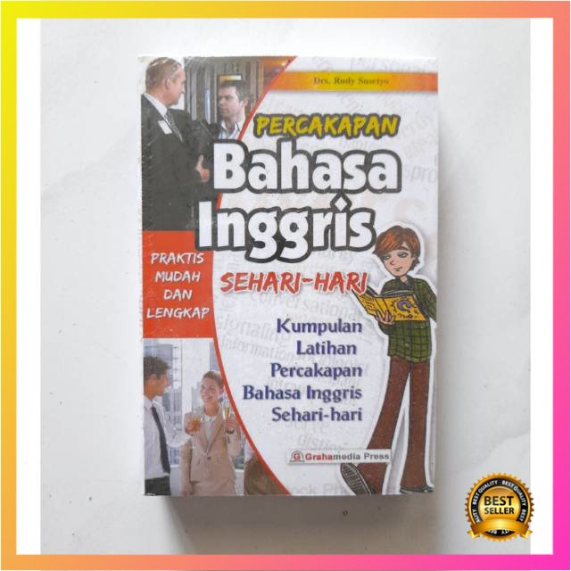 

Terlaris Percakapan Bahasa Inggris Sehari Hari Praktis Mudah Dan Lengkap- Grahamedia Press Best Seller