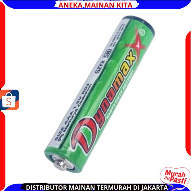 Baterai AA A2 Dynamax Hijau Ultra Black 1.5Volt Baterry Power Kualitas SNI 1 pcs