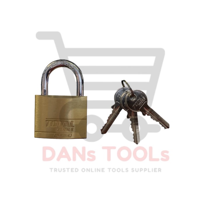 Gembok Kuningan 50mm - Heavy Duty Brass Padlock