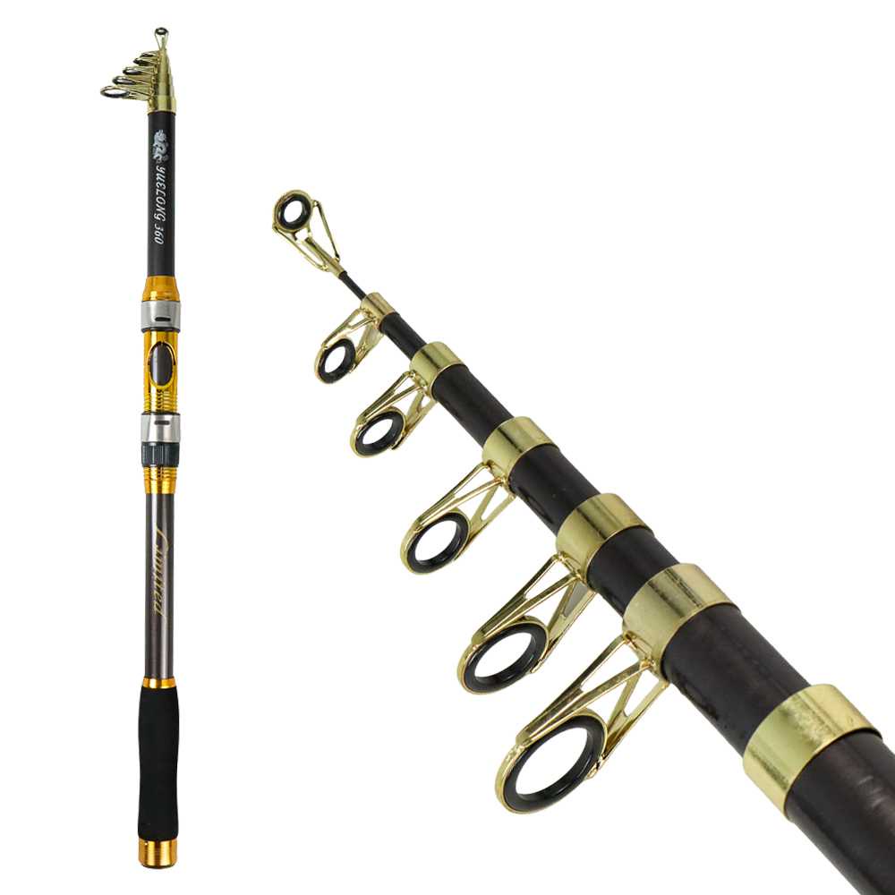 Yuelong Joran Pancing Portable Telescopic Carbon Fiber