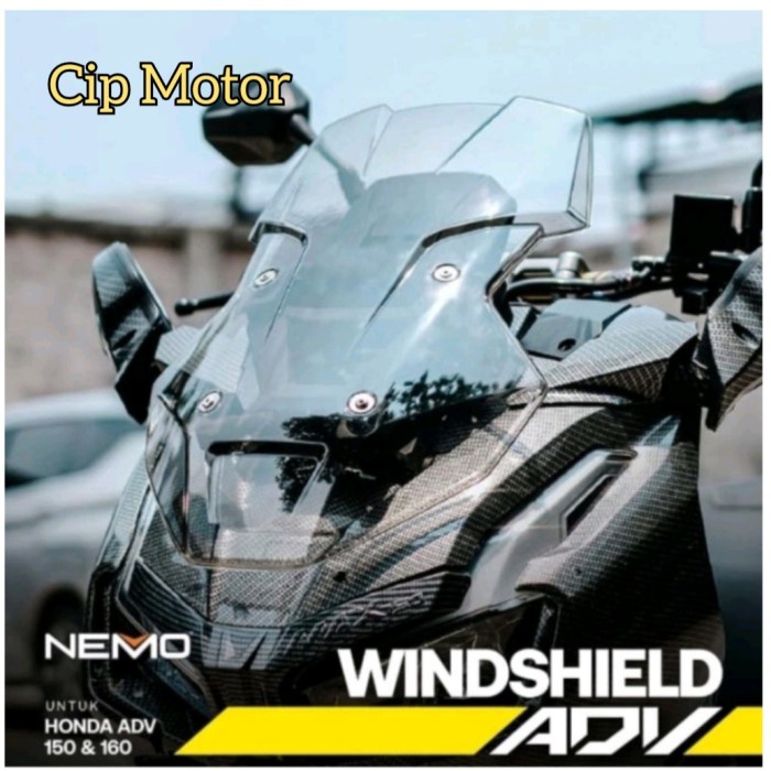 Visor windshield ADV 160 ADV 150 NEMO TST clear Rayben Bening