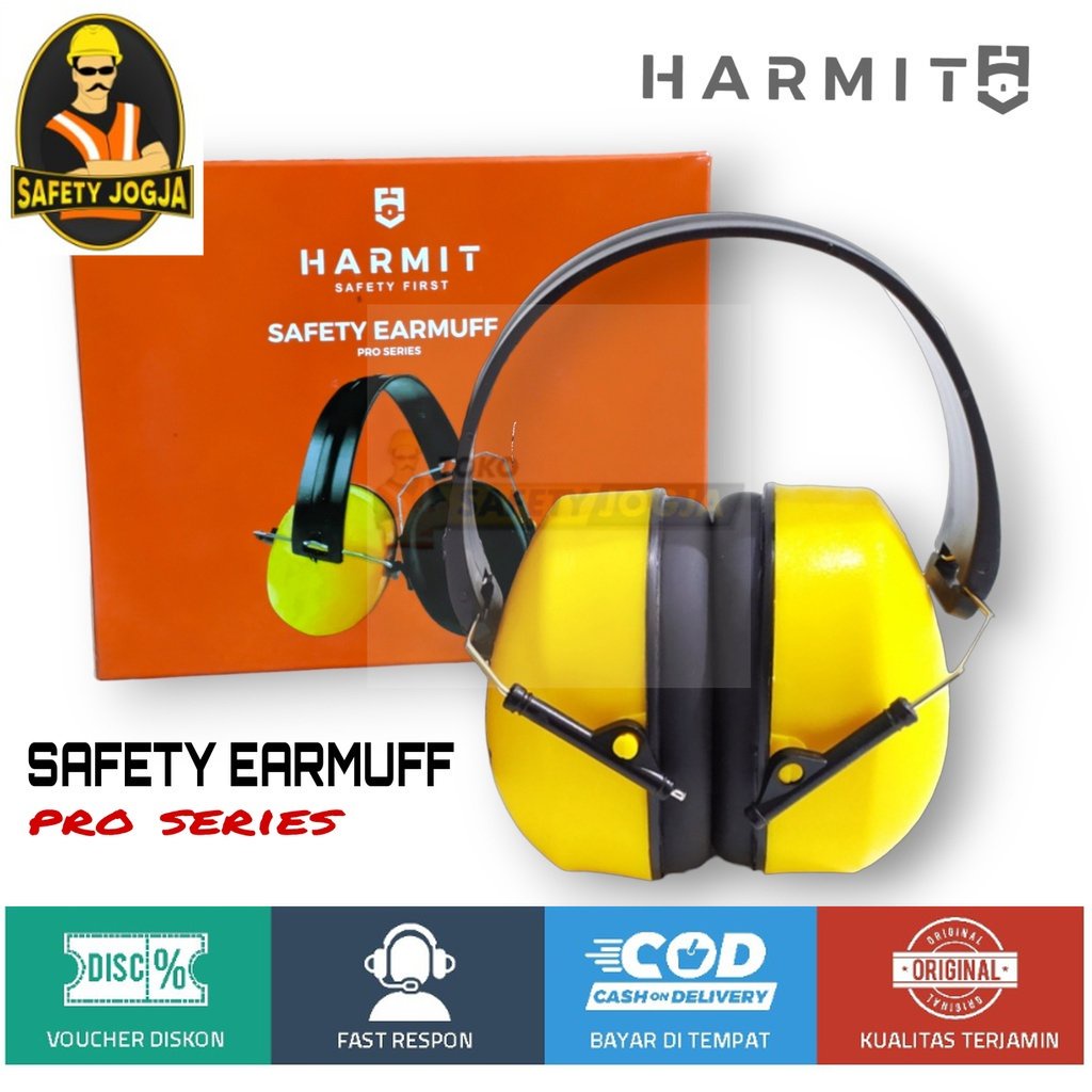 SAFETY EARMUFF PRO SERIES HARMIT HM-006