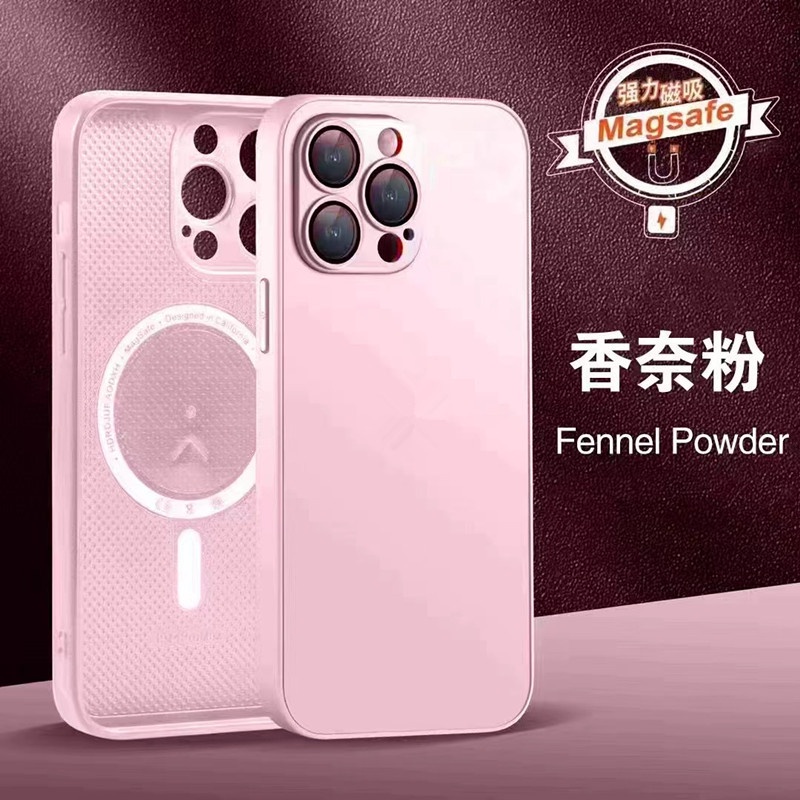 Ag film Pelindung Lensa shell Kaca frosting Untuk iphone14promax 13Pro 11promax Berdiri Sendiri LOGO Merek shockproof cover casing