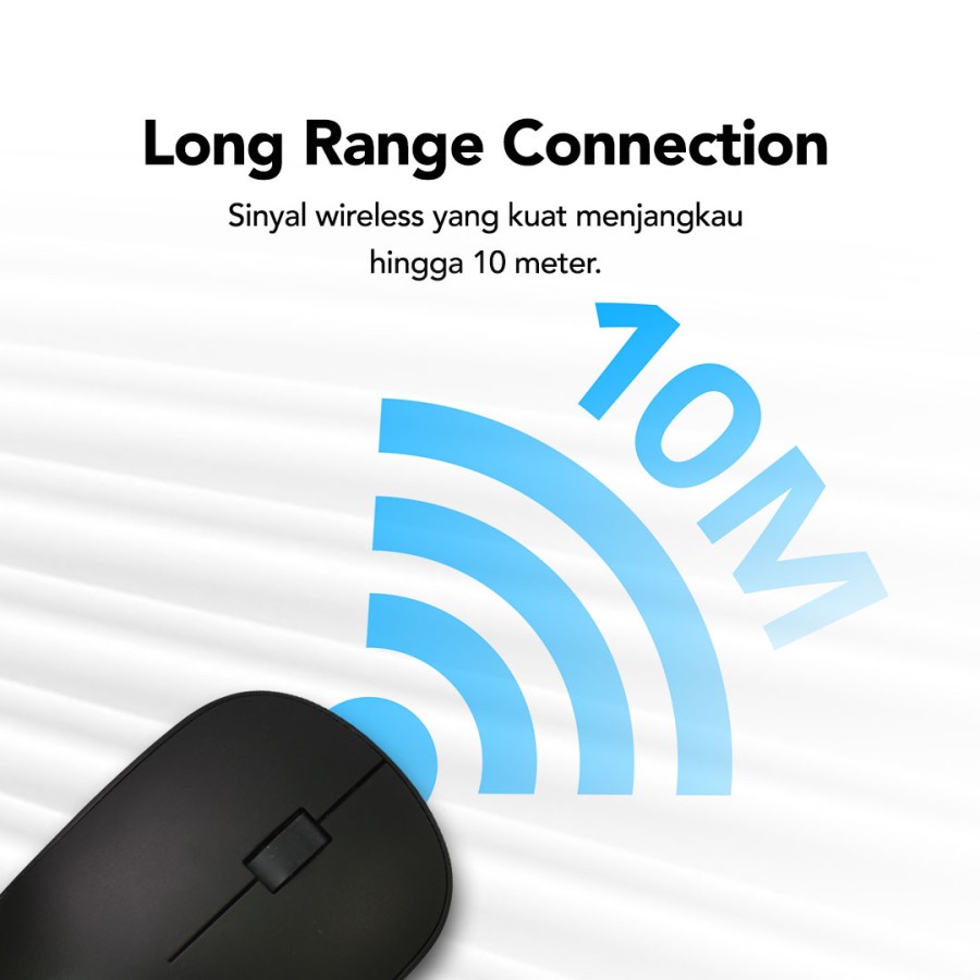 Micropack Speedy Slim - Ultra Slim Optical Wireless Mouse MP-721W