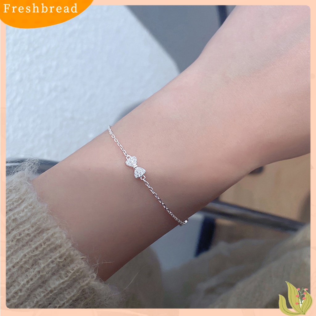 &lt; Freshbread &gt; Ladies Bracelet Lovely Copper Gelang Rantai Ikatan Simpul Best Friend Untuk Pesta