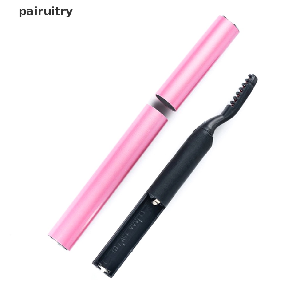 Prt Makeup Portable Pen Style Electric Heated Penjepit Bulu Mata Makeup Bulu Mata PRT