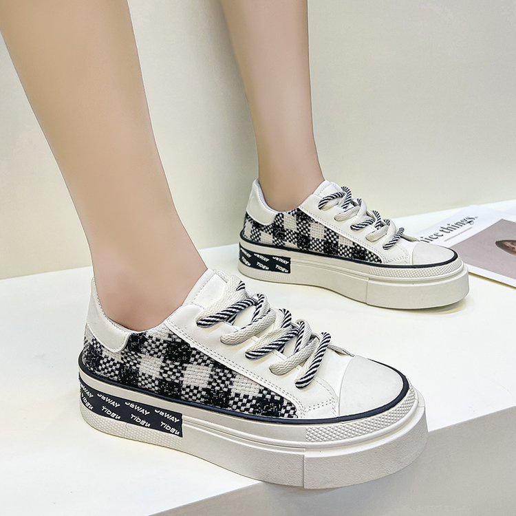 GRATIS BOX HS-0280 Sepatu Kanvas Karina Shoes Sneakers Wanita Casual Premium Terbaru