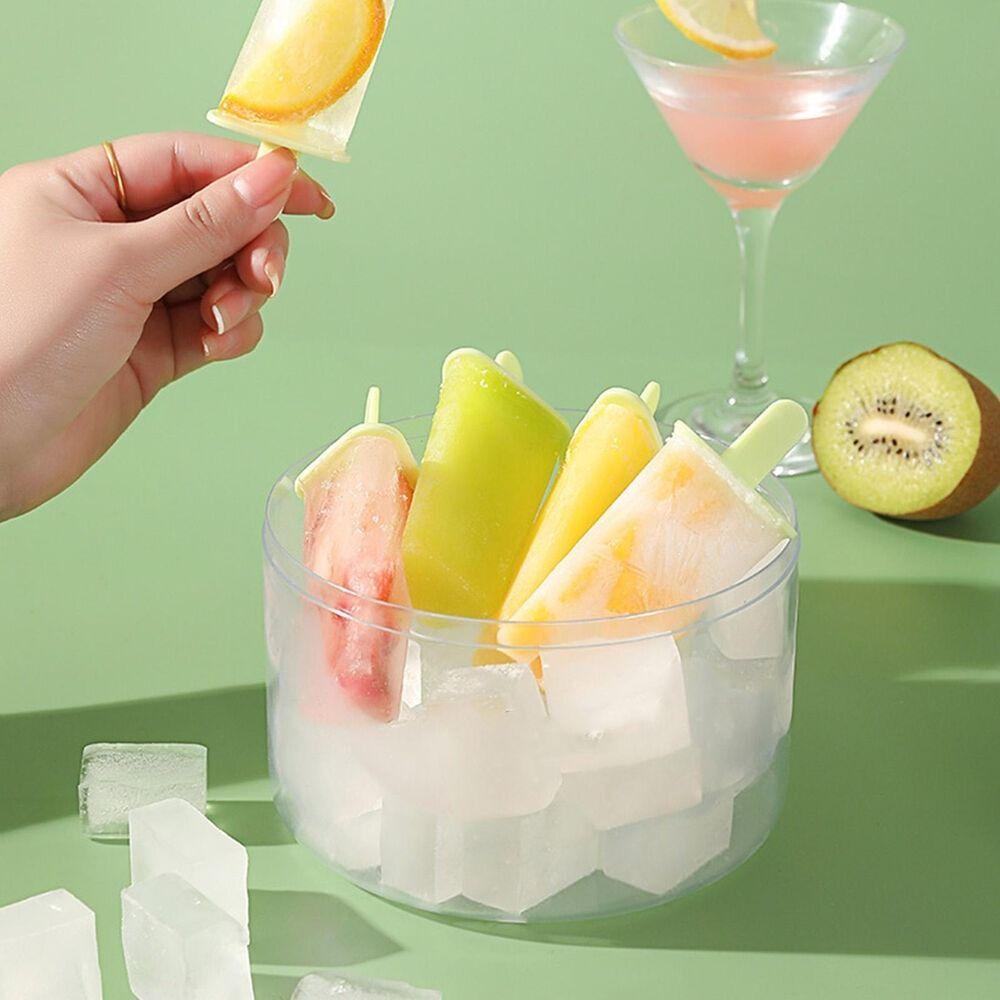 Cetakan Es Krim Frozen Nanas 8-Cells Popsicle Popsicle Maker Cetakan Es Batu