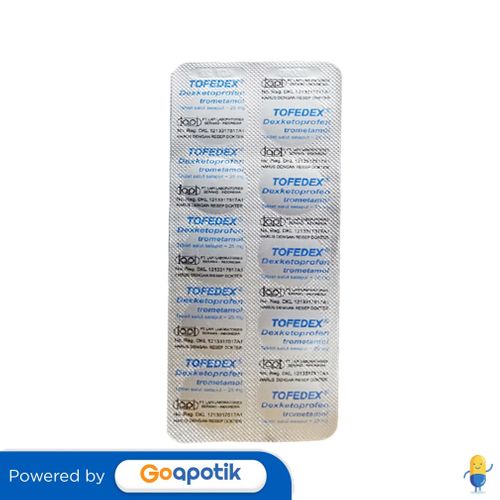 TOFEDEX 25 MG STRIP 10 TABLET