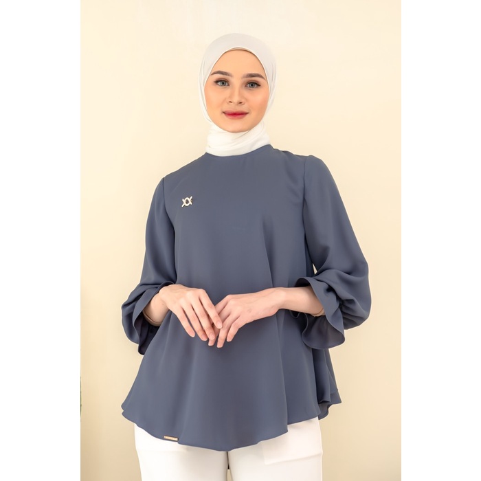 KLamby - Shea Blouse Moonlight Blue