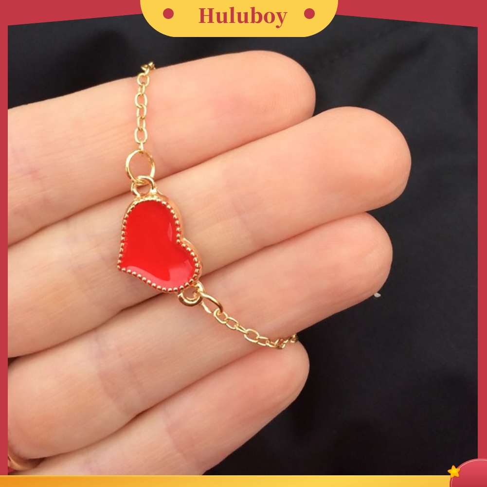 Gelang Rantai Desain Hati Untuk Wanita