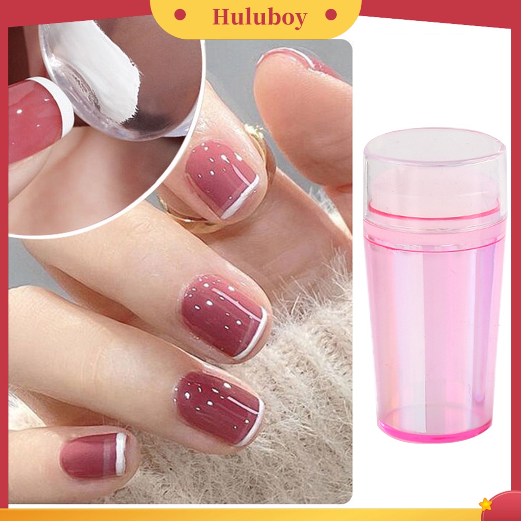 {In Stock} 1set Stempel Kuku Dapat Digunakan Kembali Non-Cacat Baik Daktilitas Putaran Silicone Stamper Kuku Transparan Alat Seni Untuk Manicure