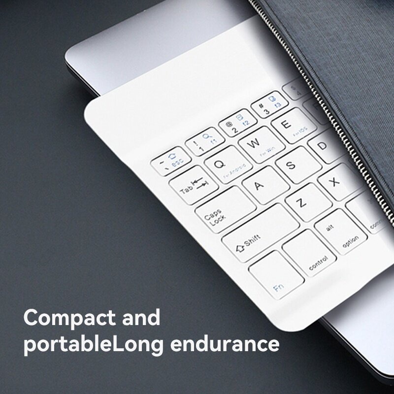 Mouse Keyboard Nirkabel Mini, Untuk for Apple IPad Xiaomi Samsung Huawei Oppo Phone Tablet Galaxy Tab Keyboard Nirkabel Untuk Android IOS Windows PC