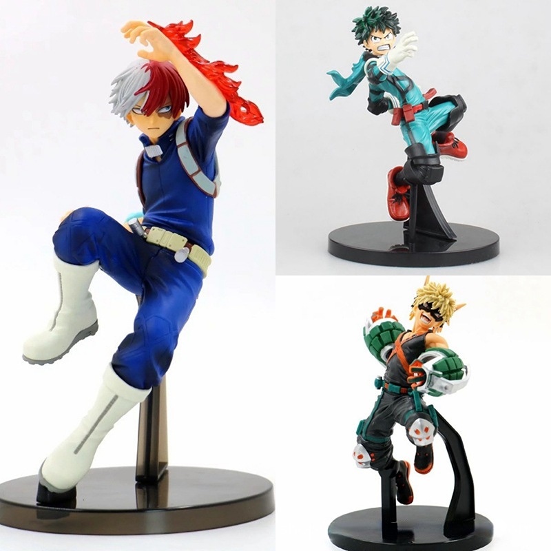 My Hero Academia Midoriya Izuku Combat Move The Amazing Heros Action Figure Mainan Pahlawanku Akademi Boku Deku Hero Figurine