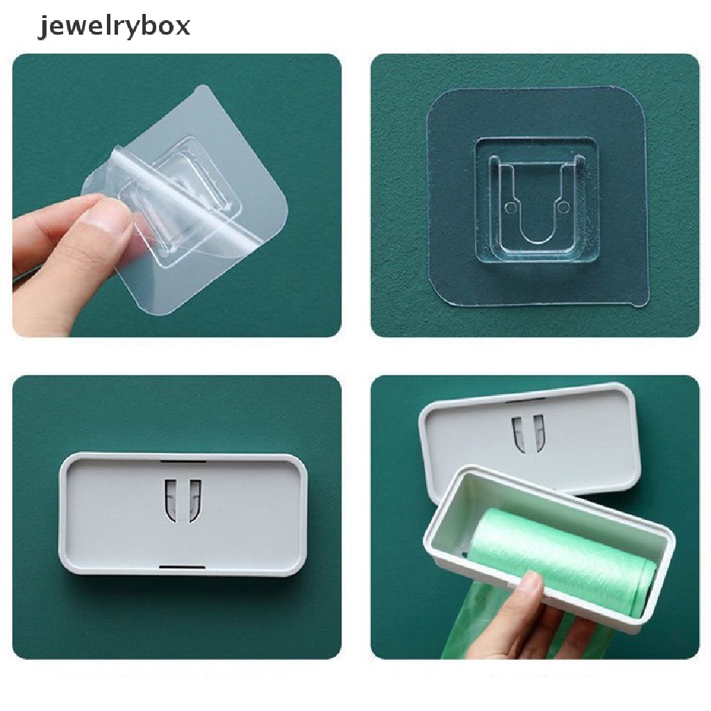 [jewelrybox] Kotak Penyimpanan Kantong Sampah Dapur Dinding Kamar Mandi Trash Bags Dispenser Butik