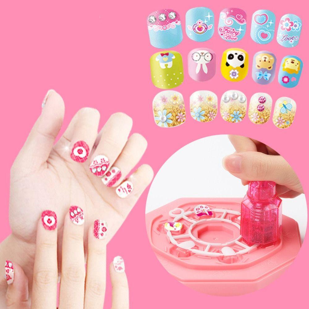 Needway Nail Makeup Set DIY Stiker Kuku Kuku Palsu Manicure Ornaments