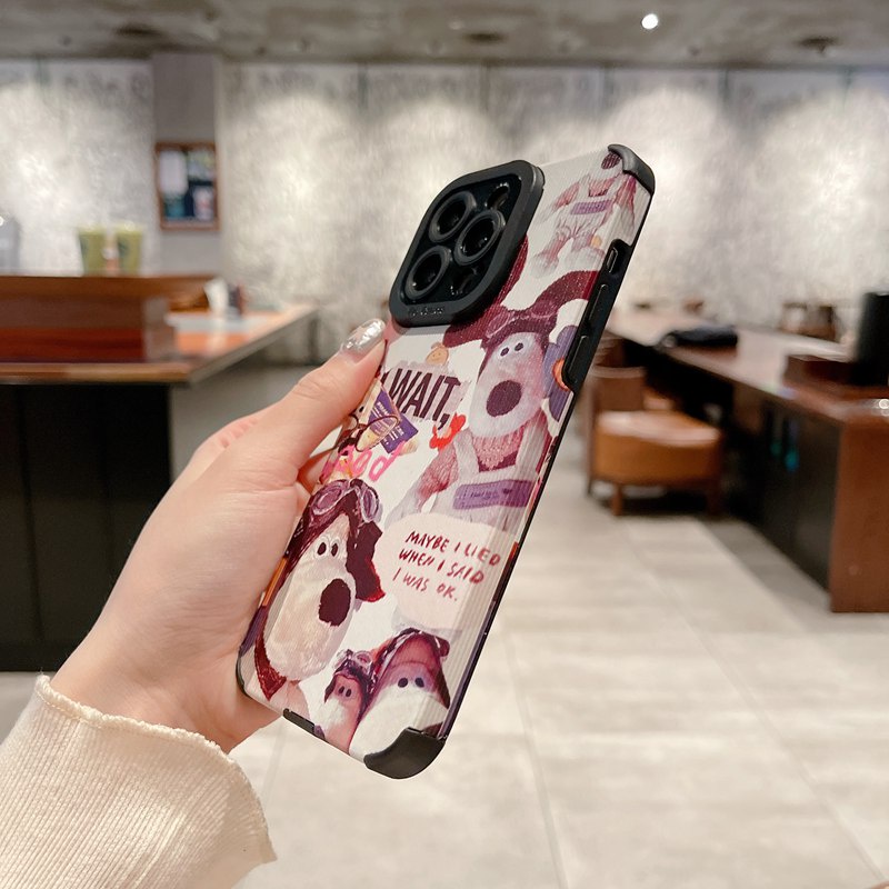 Cool Eyeglass Dog Soft Case HP OPPO A9 A5 A31 A53 A33 2020 A91 F11 A3S A52 A92 F9 Pro A7 A5S A12 A11K Reno 3 5 6 A83 K3 K5 A95 A93 A93S A55 A56 A55S 5G New FTD Casing Realme C1 X XT