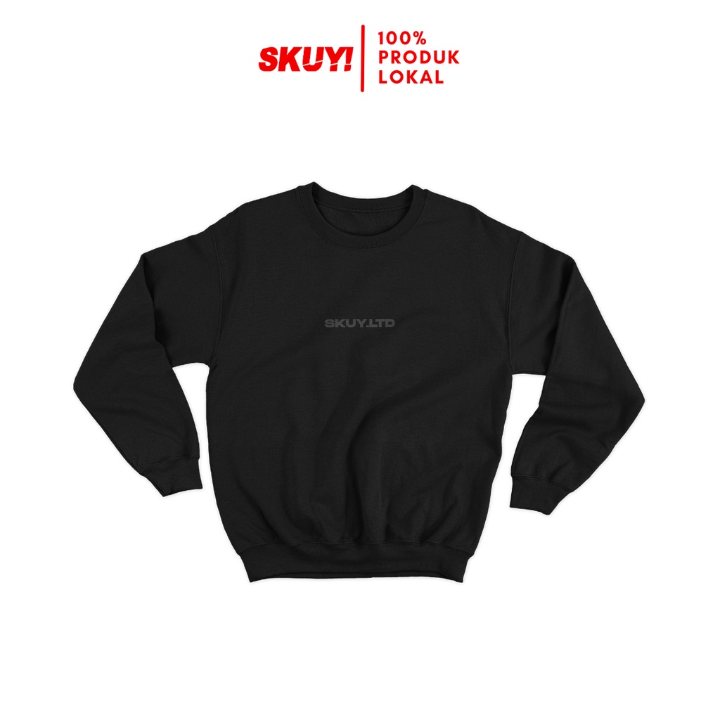 Crewneck Skuy Hitam | Article Vol VI