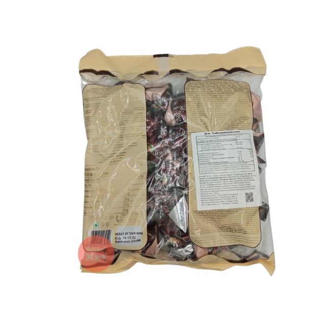

(Hadiah) Elvan Truffle Bag Hazelnut 500gr Coklat