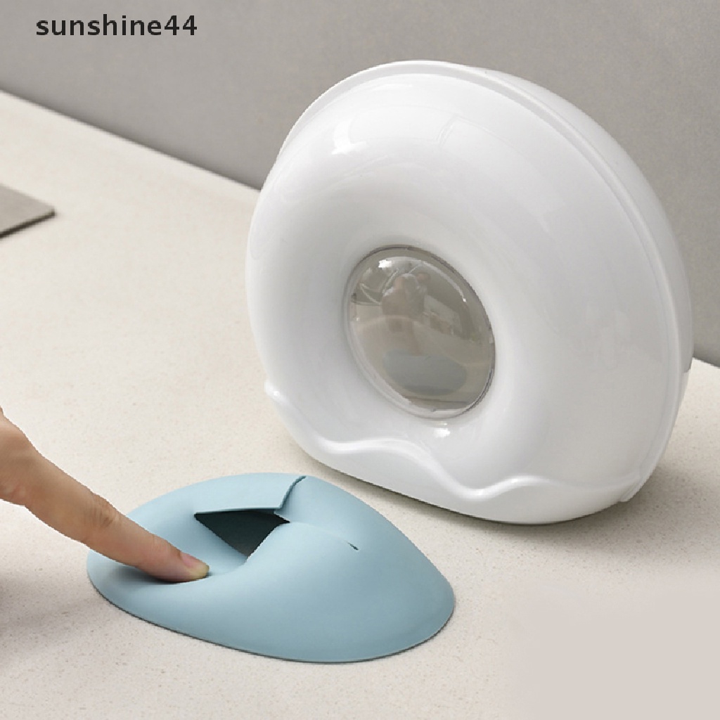 Sunshine Gantungan Dinding Cling Bag Organizer Disposable Cling Film Cover Kantong Sampah Box ID