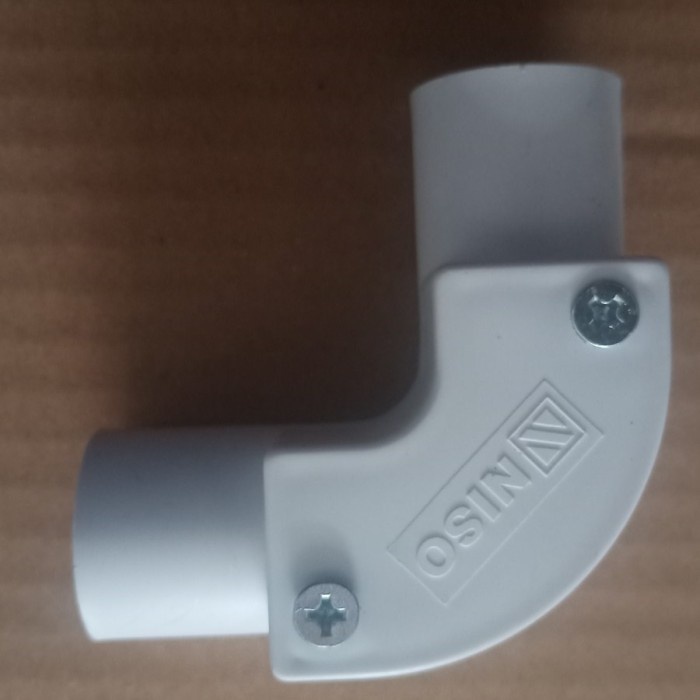 L BOW NISO KNEE NISO 20 MM ELBOW KNEE BAUT SIKU PIPA PVC 20MM - SATUAN - SATUAN