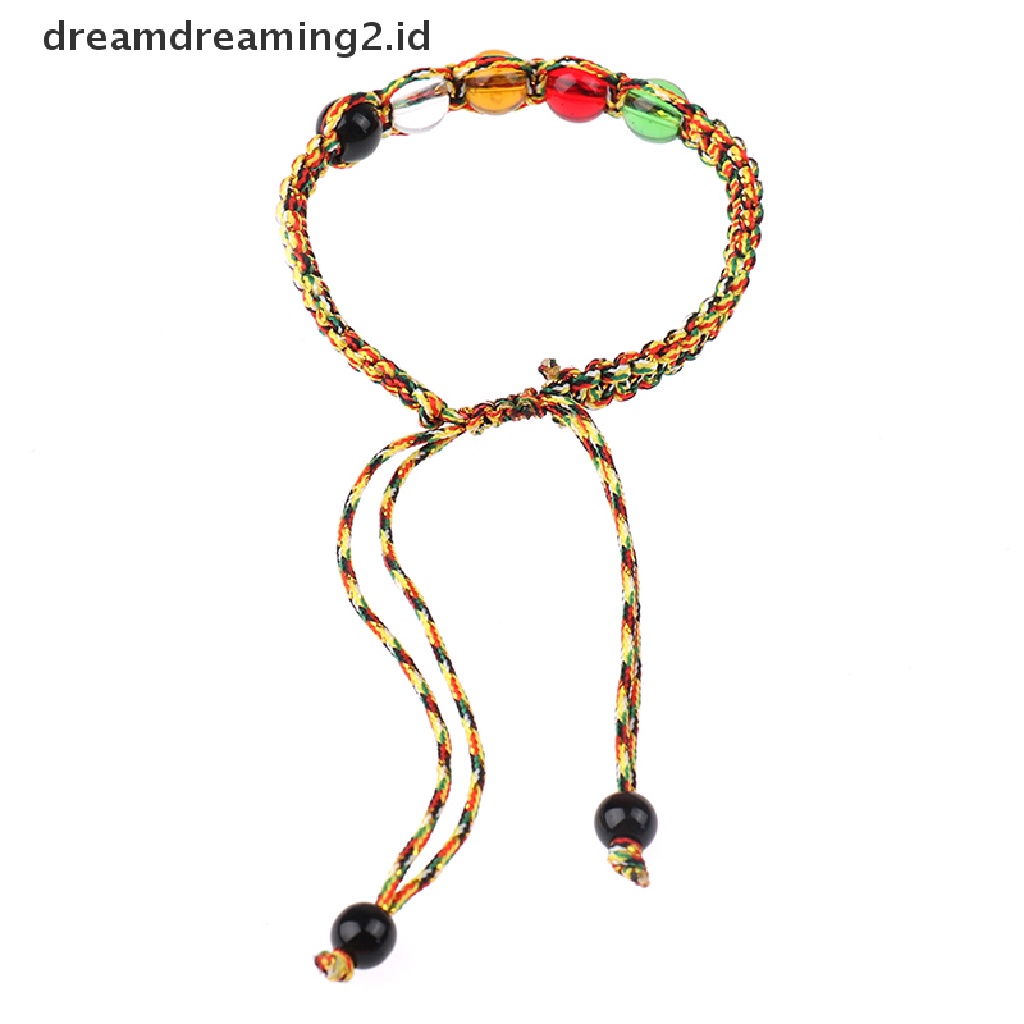 (hot) Adjustable Konsekrasi Feng Shui Lima Elemen Alam Gelang Keberuntungan Kekayaan//