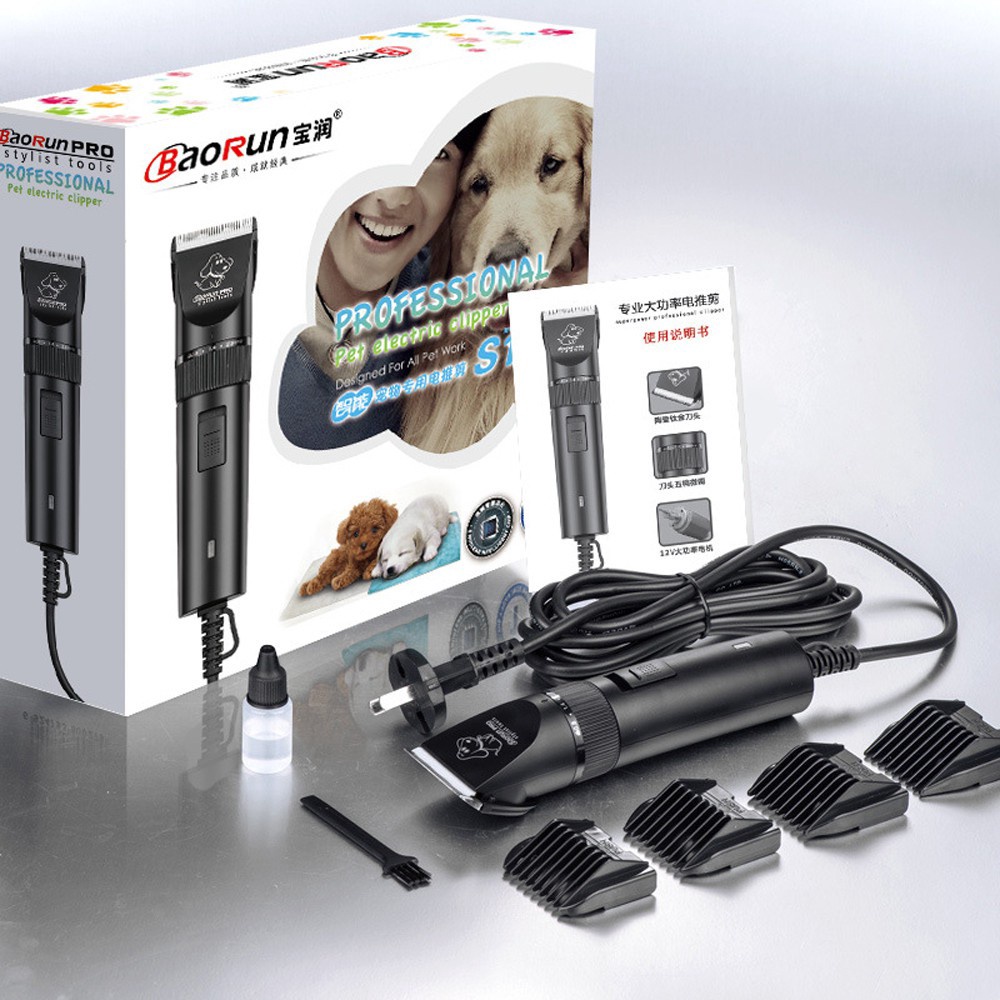 BAORUN S1 Alat Mesin Cukur Domba Kambing Kucing Anjing Bulu Hewan Binatang Pet Dog Clipper / Pet Clipper / Pencukur Bulu Kucing/Alat Cukur Bulu Clipper Kambing Domba Kelinci Anjing Kucing Sangat Efektif