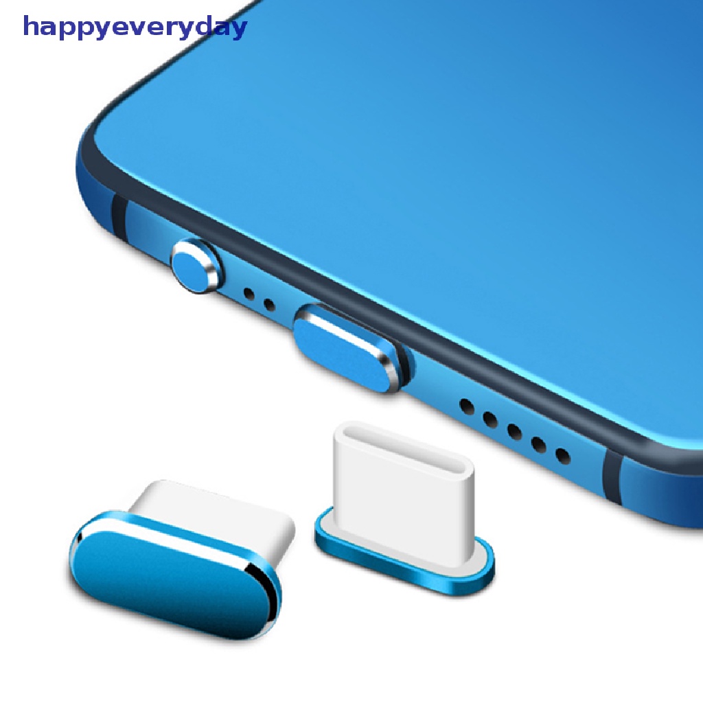 [happy] Colokan anti Debu Usb Type C, Topi Debu Plug Port Usb C Kompatibel Untuk Chargi Tipe C [ID]