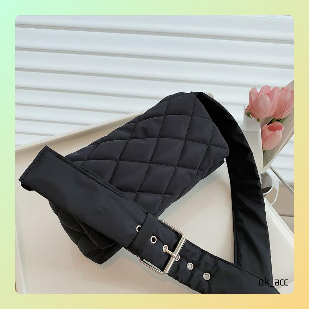 BARU Tas Selempang Wanita Rantai Messenger Luxury Mini Bag FT69 size 24.5 x 14 x 6 cm