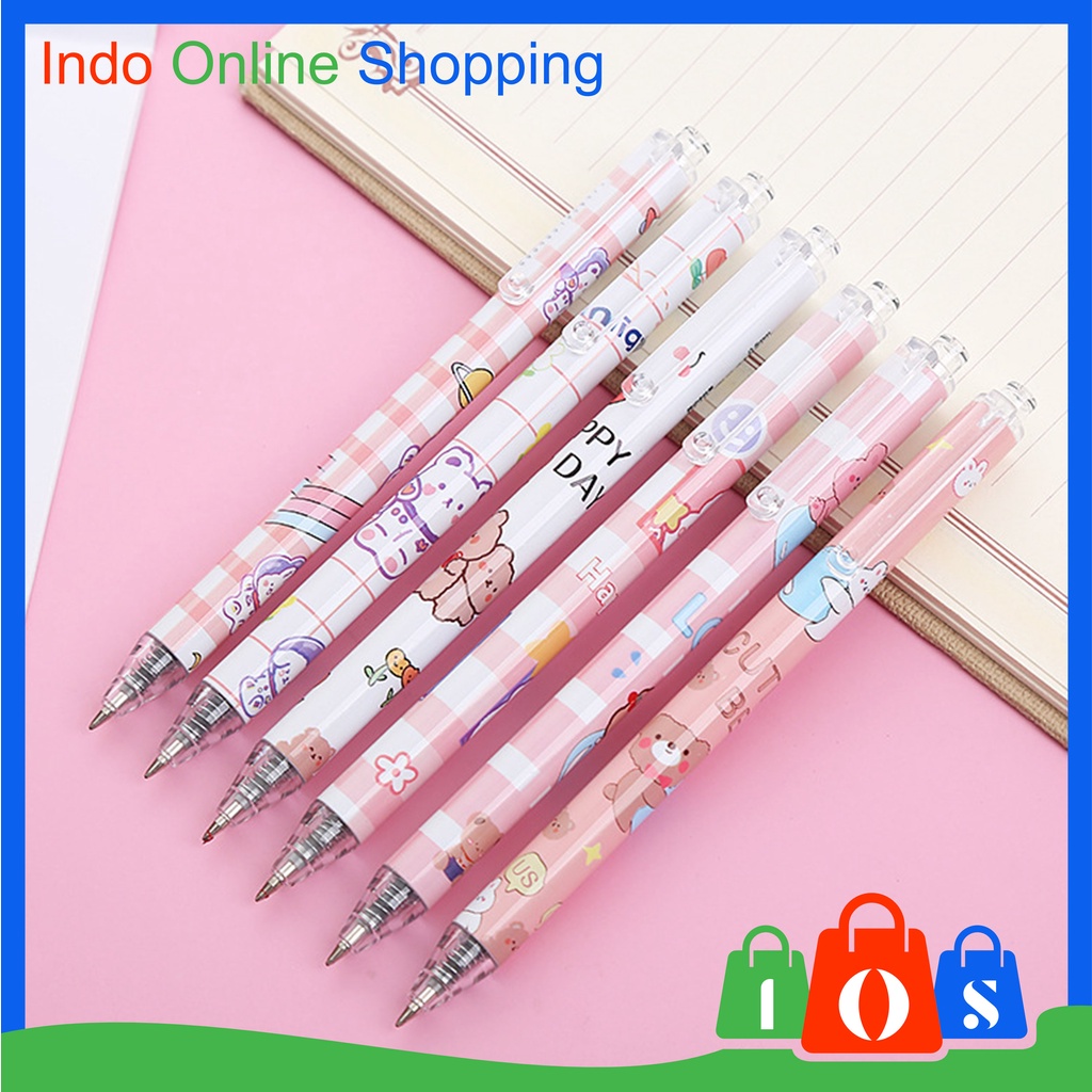 

IOS 661 Pulpen Pelajar Dan Kantor Pena Lucu Cute Dragon Press Gel Pen Pulpen Gel Motif Naga Import COD