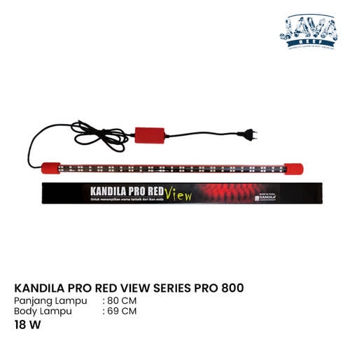 Kandila Pro Red-800 View Lampu Aquarium