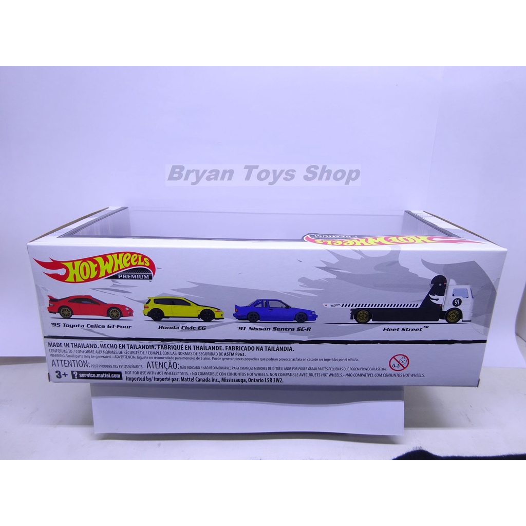 Hot Wheels Premium Diorama GMH39 Set Isi 4 Pcs