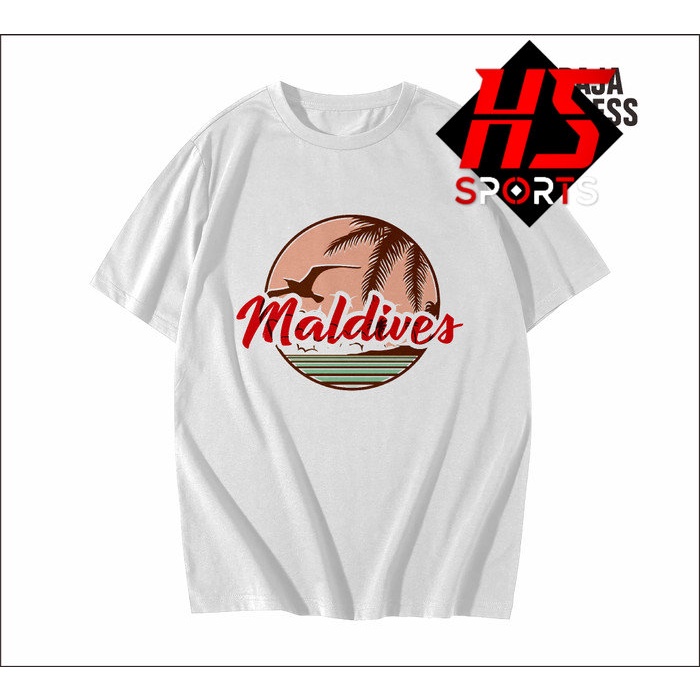 KAOS OLEH- OLEH MALDIVES - BAJU MALDIVES - SOUVENIR MALDIVES