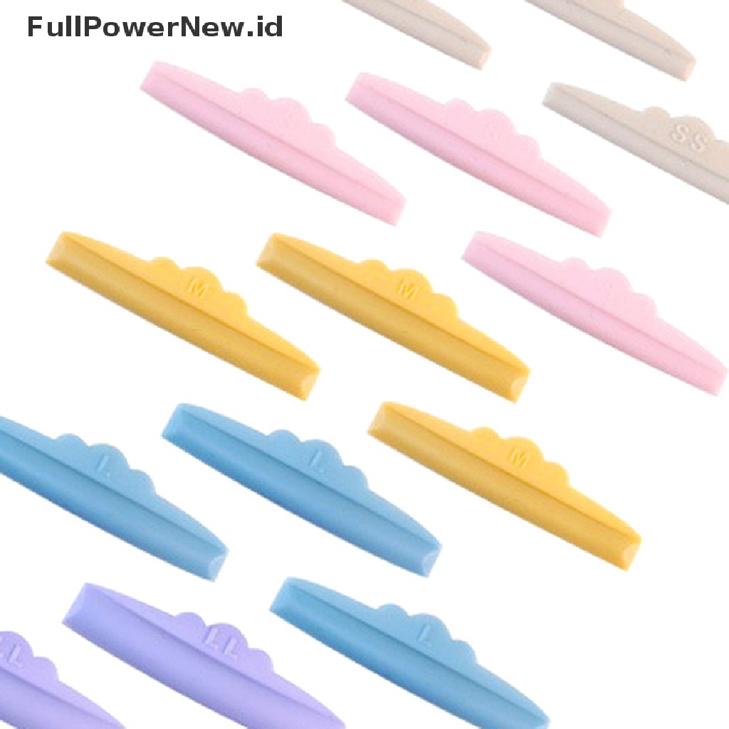 Power3/5pasang Lash Lift Lifg Curlers Curl Silicone Shields Pads Multicolor Reusable ID