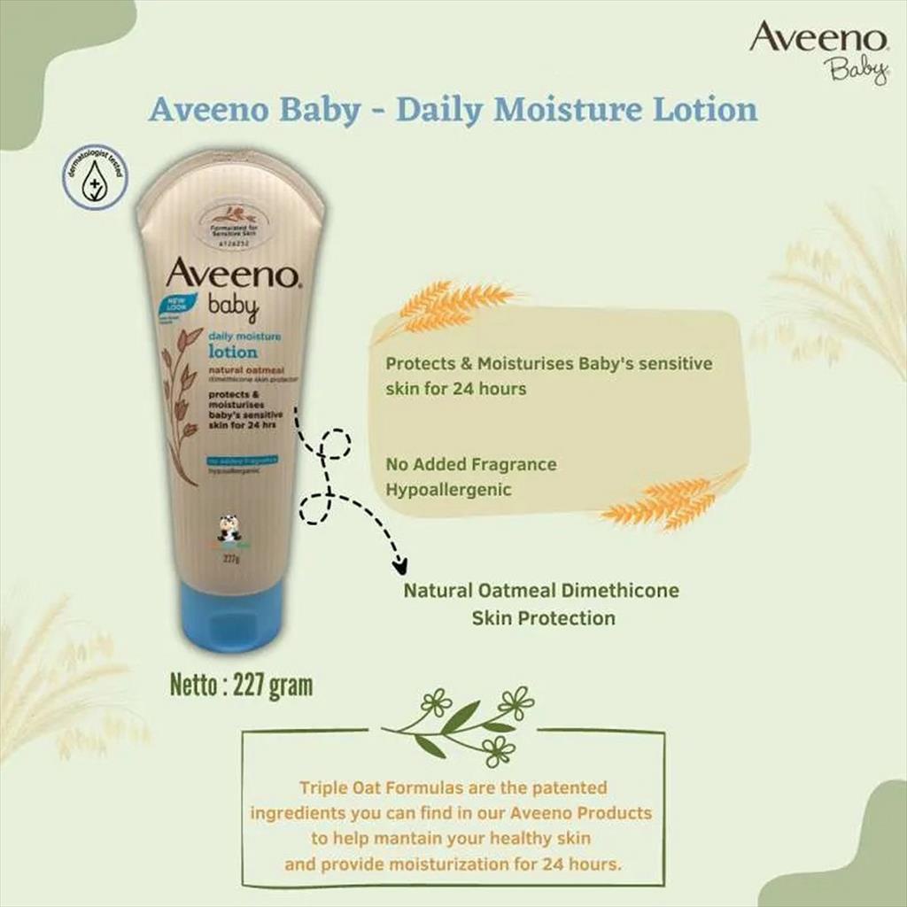 AVEENO Baby Daily Moisture Lotion 227 gr 6126252