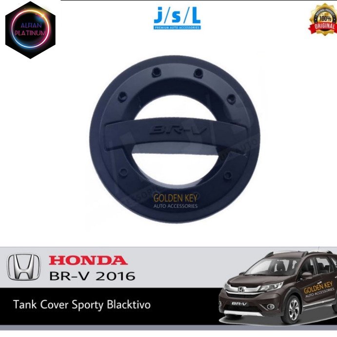Tank Cover BRV Tutup Tangki Bensin BRV Hitam Doff Variasi Mobil