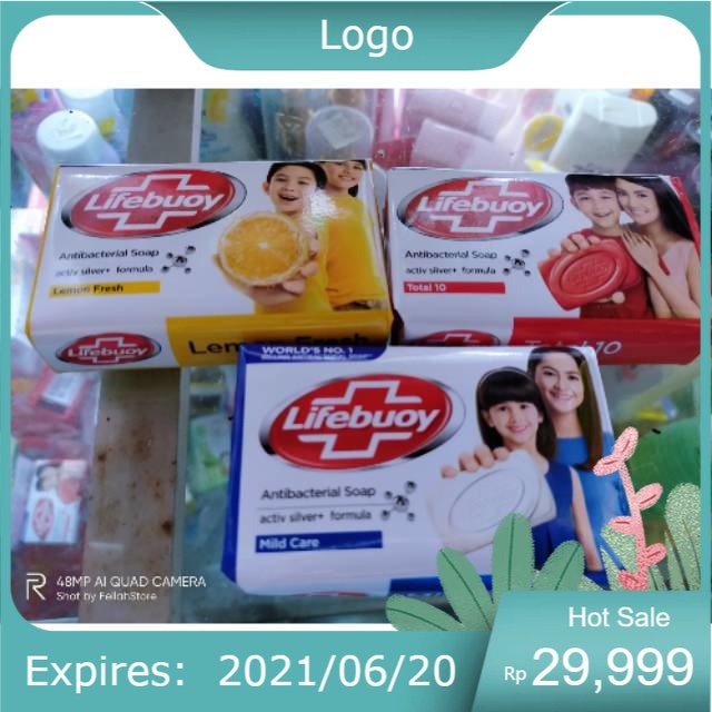 Sabun mandi lifebuoy, sabun batang, sabun mandi