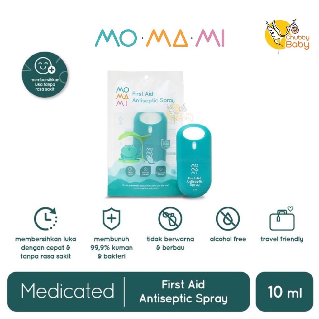 Momami First Aid Antiseptic Spray 10 ml