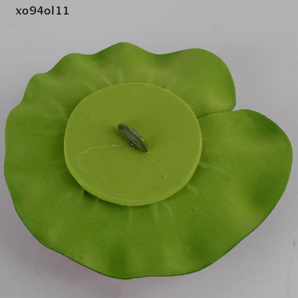 Xo Hotsale DIY Artificial Water Lotus Floag Bunga Ikan SPA Kolam Tanaman Deco OL