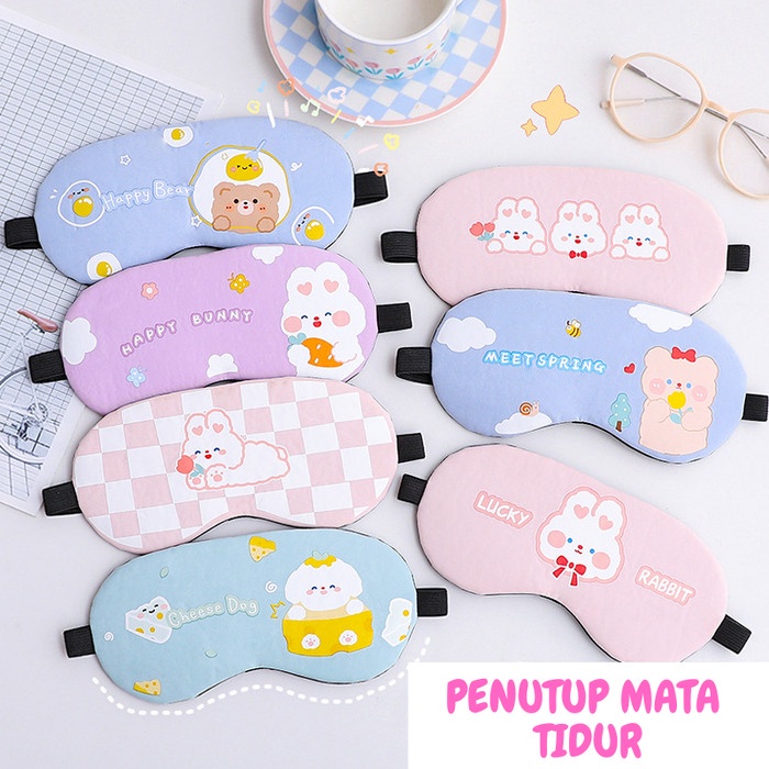 Penutup Mata Tidur Sleep Mask Kacamata Masker Tidur ST0030