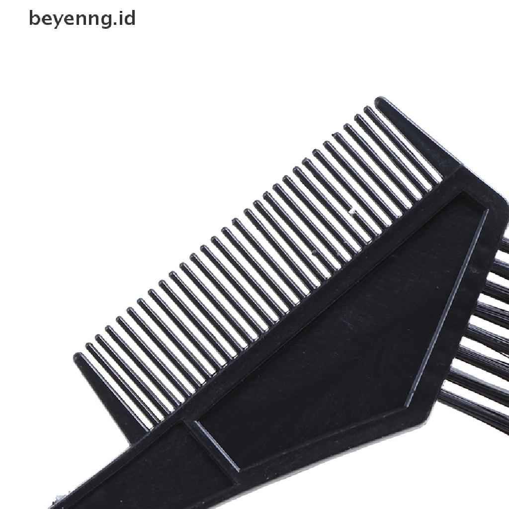 Beyen 4Pcs Set Alat Sikat Sisir Mangkok Pewarna Rambut Color Coloring Dye Bowl Comb ID