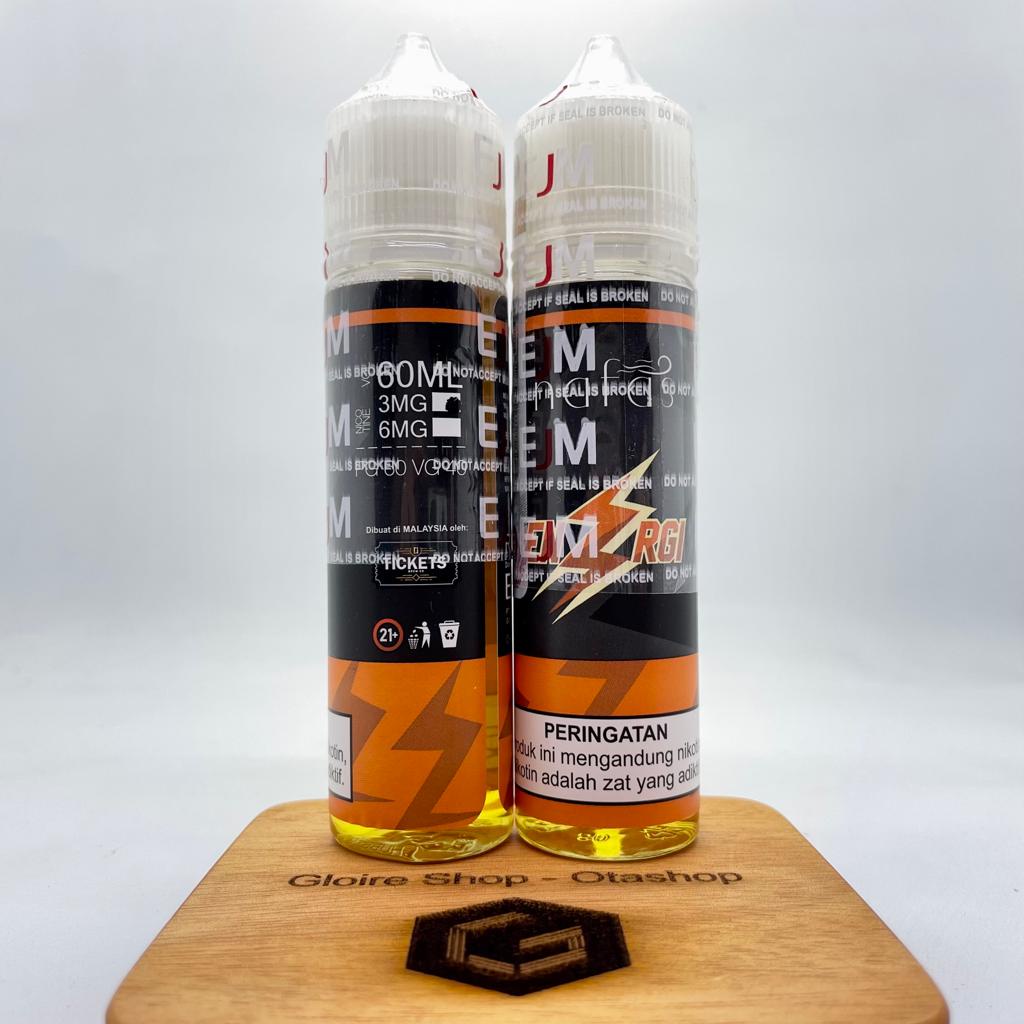 EJM Nafas Energi 60ML by Tickets Brew x EJM Liquid Energy Drinks Vape