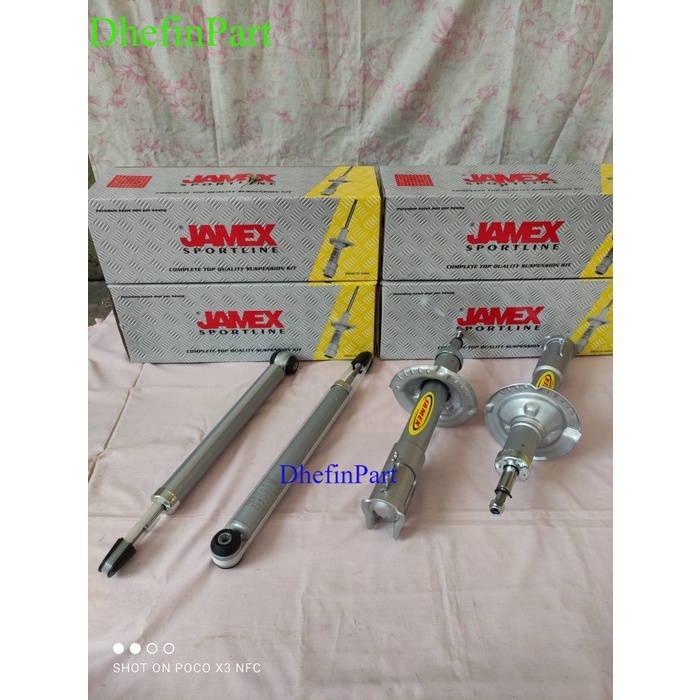 SHOCKBREAKER JAMEX MOBIL TOYOTA NEW YARIS DEPAN & BELAKANG 2015 - 2020