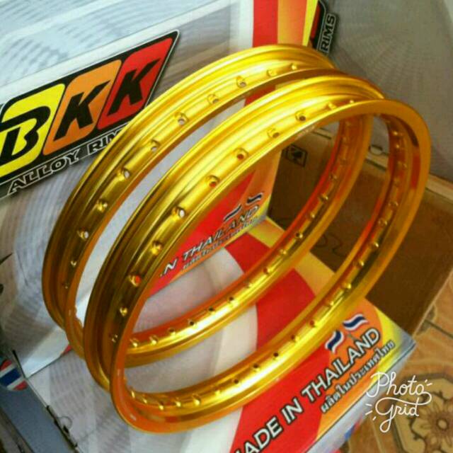 VELG PELEK RUJI TERMURAH BKK ORIGINAL THAILAND140 160 RING 17 GOLD