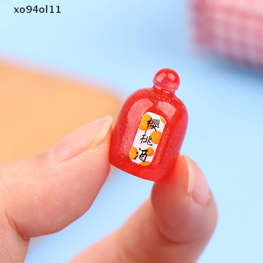 Xo Botol Minuman Rumah Boneka Kartun Botol Anggur Mainan Miniatur Model Boneka Doll OL