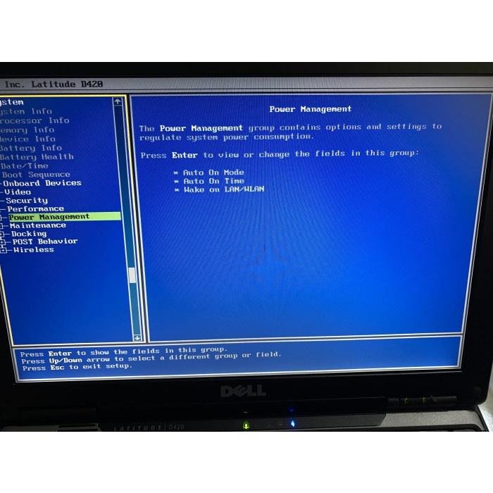 Lcd laptop dell d420